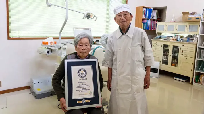 Работать до конца: 99-летний стоматолог-рекордсмен продолжает дарить людям улыбки