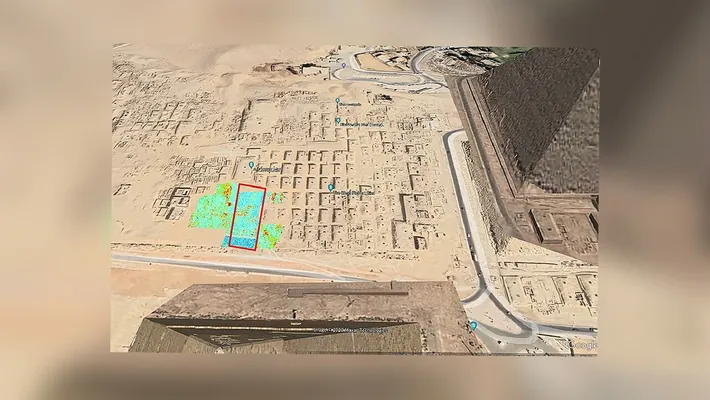 В Гизе под гробницами фараонов обнаружили таинственное сооружение