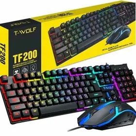  TF200 RGB Klawatura-Myşka