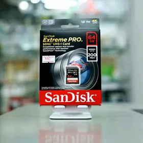SDcard 64GB 200mb/s for 4K UHD