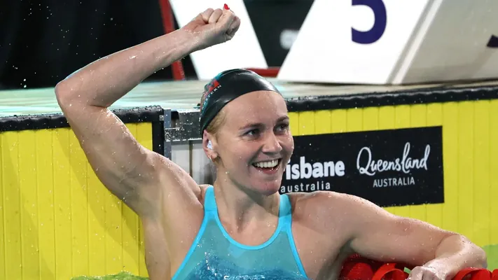 Австралийская пловчиха установила новый рекорд на дистанции 200 м вольным стилем