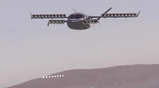 Представлен дизайн роскошного самолета будущего с вертикальным взлетом и посадкой