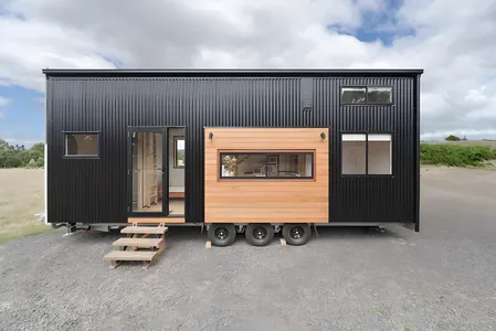 Evergreen Homes представила 8-метровый дом на колесах с тремя спальнями