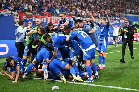 Евро-2024: Италия на последних секундах вырвала ничью у Хорватии и вышла в плей-офф