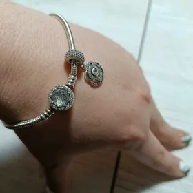 серебряный браслет Pandora