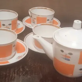 комплект посуды чайный