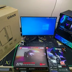 i7 6 gen pc + monitor 22 Aoc