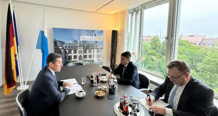 Консул Туркменистана в Германии посетил с рабочим визитом Баварию