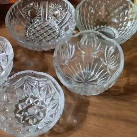 посуда хрустальные вазы