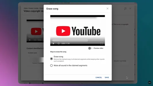 YouTube представила инструмент для удаления авторских песен без потери других звуков