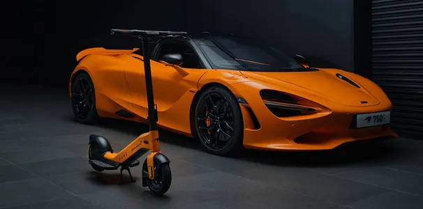 Доступный способ покататься на McLaren: производитель спорткаров выпустил самокат