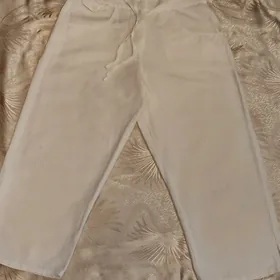 Брендовые белые брюки