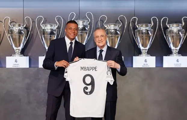 Килиан Мбаппе подписал контракт с «Реалом» до 2029 года