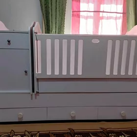 детская кроватка трансформер