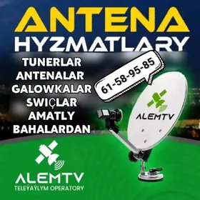 anten sazlamak hyzmaty