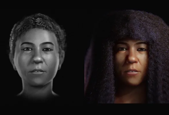 На основе мумии воссоздано лицо «Позолоченной дамы»: египтянка жила 1500 лет назад