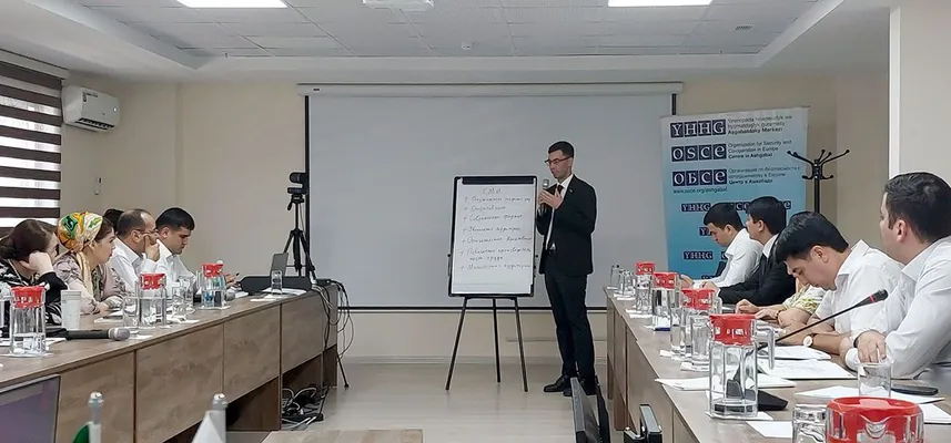 В Ашхабаде прошел семинар ОБСЕ на тему ИИ и свободу слова