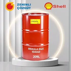 Shell Rimula R4X 15w40 208L