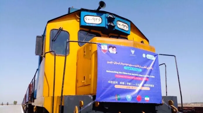Иран отправил через Туркменистан регулярный грузовой поезд в Китай