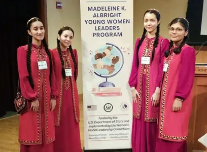 Студентки из Туркменистана проходят обучение в США по программе SUSI