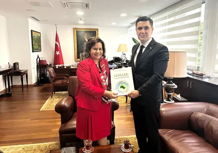 Посол Туркменистана встретился с замглавы МИД Турции