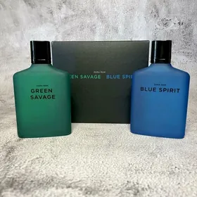 Zara Green Savage & Blue Spiri