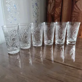 хрустальные стаканы