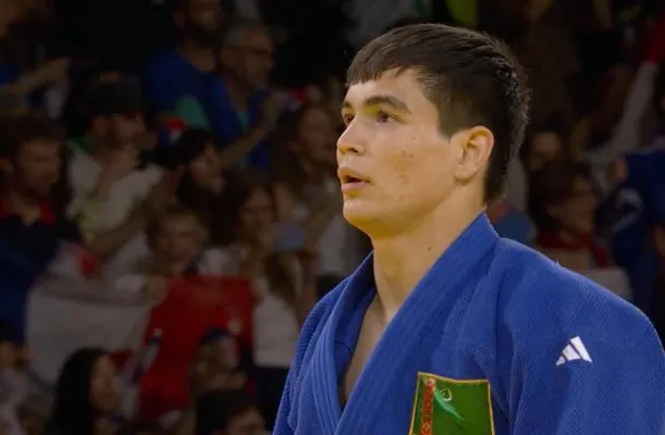 Туркменский дзюдоист Рахимов завершил выступление на Олимпиаде-2024 в 1/8 финала