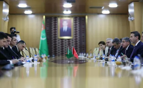 Министры энергетики Турции и Туркменистана провели переговоры в Ашхабаде
