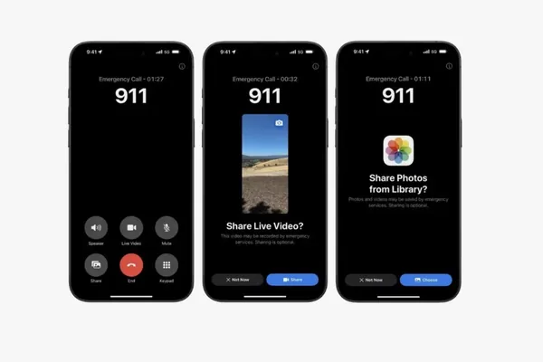 Apple kompaniýasy 911 kömek gullugyna wideoaragataşyk funksiýasyny girizýär