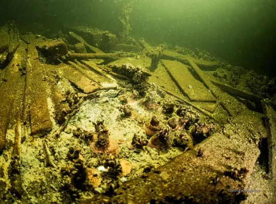 На дне Балтики нашли затонувший корабль XIX века с минералкой для царя