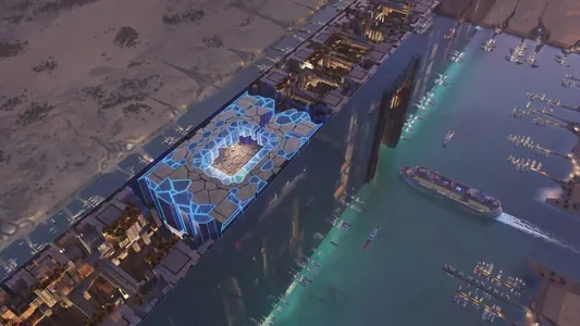 350 metr belentlikde: Saud Arabystany DÇ-2034 üçin özboluşly stadion gurar