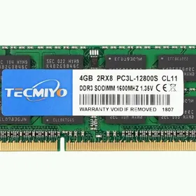 Ram 4GB PC3L Noutbuk ucin DDR3