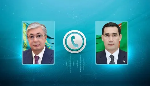 Президенты Туркменистана и Казахстана обсудили реализацию совместных проектов
