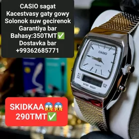 CASIO sagatlar 1:1 garantiyaly