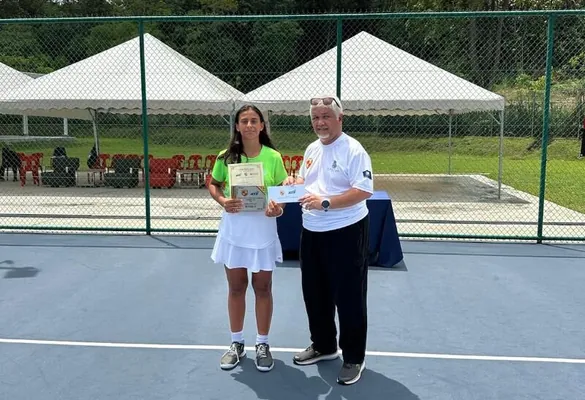 Türkmenistanyň iň ezber tennisçisi Malaýziýadaky ýaryşda kümüş medal aldy