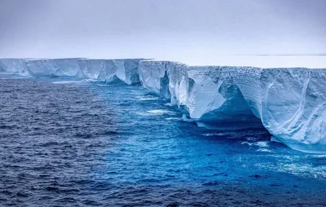 Крупнейший в мире айсберг остановился в море Скоша после года дрейфа