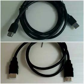 USB HEMDE HDMI KABEL.