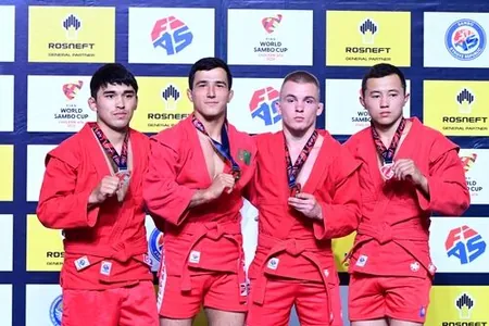 Türkmenistanly samboçylar Dünýä kubogynda 7 medal gazandylar: 1 altyn we 2 kümüş