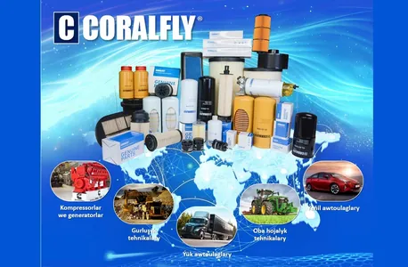 Coralfly® kompaniýasy türkmen bazary üçin ýokary hilli süzgüçleri amatly bahadan hödürleýär