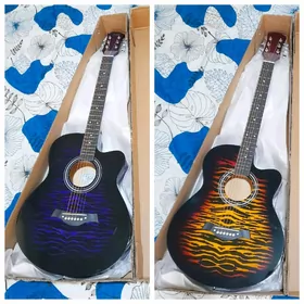 TÄZE ULY AKUSTIKA GITARA ГИТАР