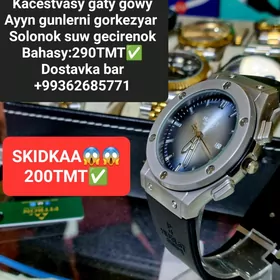 HUBLOT sagatlar garantiyaly