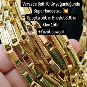 Versace Bolt bijuterya 70 Gr