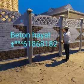 beton zabor beton hayat