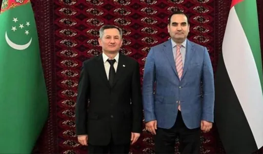 Abu-Dabide Türkmenistanyň we Täjigistanyň ilçileriniň duşuşygy geçirildi
