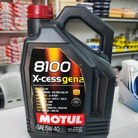 MOTUL 5W40 8100 X-cess gen2