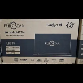 43 TV Eurostar android smart