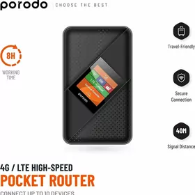 Porodo PORTABLE Router