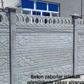 Beton zabor