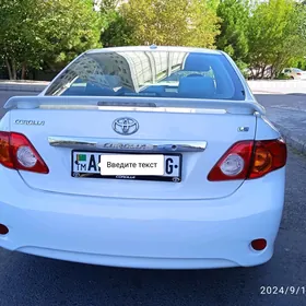 Toyota Corolla 2009